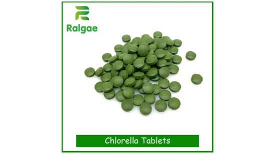 Comprimidos de Algas Chlorella de Superalimento Natural Certificado Proteína Vegana