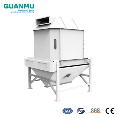 Gado e Ruminante Alimentar Animal Pellet Vertical Tipping Tipo Máquina Resfriadora de Contrafluxo com Certificação CE