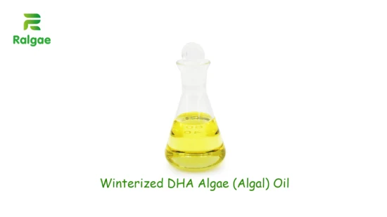 Óleo de algas DHA vegano de grau invernal 40% DHA para suplementos nutricionais saudáveis ​​CAS6217-54-5