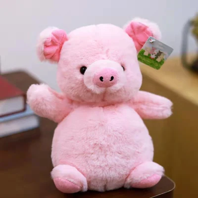 Promoção imperdível para presente infantil bichinho de pelúcia porco brinquedo macio porco rosa boneca de pelúcia brinquedos